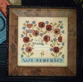 We Remember Cross Stitch Pattern by Plum Street Samplers *NEW* - Premium Pattern, Cross Stitch from Plum Street Samplers - Just $12! Shop now at Crossed Hearts Needlework & Design