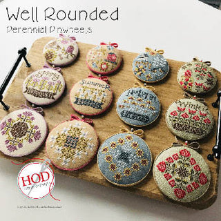 Well Rounded: Perennial Pinwheels Cross Stitch Pattern by Hands On Design - Premium Pattern, Cross Stitch from Hands On Design - Just $22! Shop now at Crossed Hearts Needlework & Design