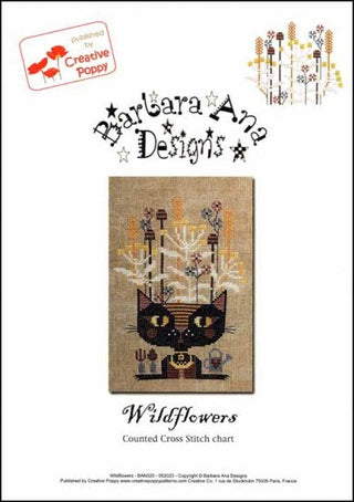 Wildflowers Cross Stitch Pattern by Barbara Ana Designs - Premium Pattern, Cross Stitch from Barbara Ana Designs - Just $10.98! Shop now at Crossed Hearts Needlework & Design