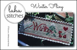 Winter Fling Cross Stitch Pattern by Luhu Stitches - Premium Pattern, Cross Stitch from Luhu Stitches - Just $11! Shop now at Crossed Hearts Needlework & Design