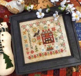 Winter Garden at Cranberry Manor Cross Stitch Pattern by Pansy Patch Quilts and Stitchery *NEW* - Premium Pattern, Cross Stitch from Pansy Patch Quilts and Stitchery - Just $13! Shop now at Crossed Hearts Needlework & Design