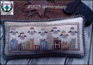 Winter Sheep Cross Stitch Pattern by Thistles - Premium Pattern, Cross Stitch from Thistles - Just $7.20! Shop now at Crossed Hearts Needlework & Design