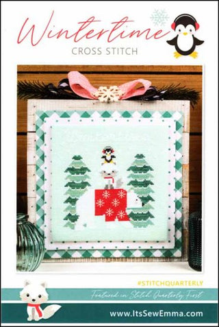 Wintertime Cross Stitch Pattern by It's Sew Emma - Premium Pattern, Cross Stitch from It's Sew Emma - Just $10! Shop now at Crossed Hearts Needlework & Design