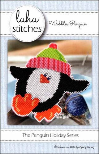 Wobbles Penguin Cross Stitch Pattern by Luhu Stitches *NEW* - Premium Pattern, Cross Stitch from Luhu Stitches - Just $9! Shop now at Crossed Hearts Needlework & Design