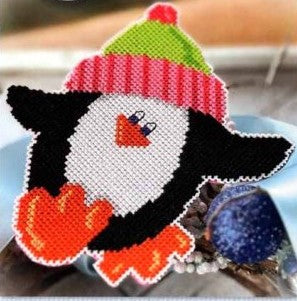 Wobbles Penguin Cross Stitch Pattern by Luhu Stitches *NEW* - Premium Pattern, Cross Stitch from Luhu Stitches - Just $9! Shop now at Crossed Hearts Needlework & Design