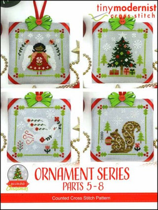 Woodland Christmas Part 5-8 Cross Stitch Pattern by Tiny Modernist *NEW* - Premium Pattern, Cross Stitch from Tiny Modernist - Just $12! Shop now at Crossed Hearts Needlework & Design