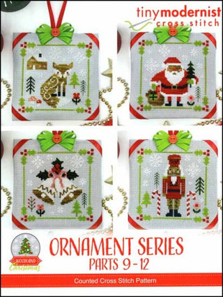 Woodland Christmas Part 9-12 Cross Stitch Pattern by Tiny Modernist *NEW* - Premium Pattern, Cross Stitch from Tiny Modernist - Just $12! Shop now at Crossed Hearts Needlework & Design