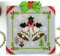 Woodland Christmas Part 9-12 Cross Stitch Pattern by Tiny Modernist *NEW* - Premium Pattern, Cross Stitch from Tiny Modernist - Just $12! Shop now at Crossed Hearts Needlework & Design