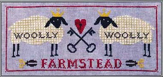 Woolly Woolly Farmstead Cross Stitch Pattern by Artful Offerings - Premium Pattern, Cross Stitch from Artful Offerings™ - Just $10! Shop now at Crossed Hearts Needlework & Design