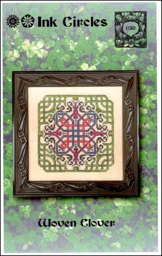 Woven Clover Cross Stitch Pattern by Ink Circles *NEW* - Premium Pattern, Cross Stitch from Ink Circles - Just $12! Shop now at Crossed Hearts Needlework & Design