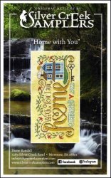 Home with You Cross Stitch Pattern by Silver Creek Samplers - Premium Pattern, Cross Stitch from Silver Creek Samplers - Just $13! Shop now at Crossed Hearts Needlework & Design