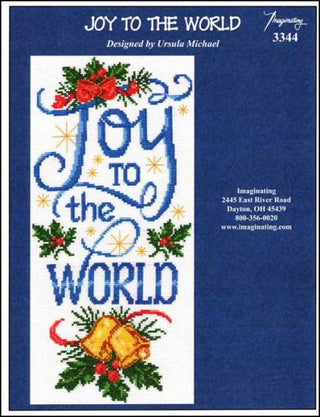 Joy To The World Cross Stitch Pattern by Imaginating - Premium Pattern, Cross Stitch from Imaginating - Just $7! Shop now at Crossed Hearts Needlework & Design