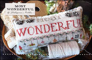 Most Wonderful Cross Stitch Pattern by Shakespeare's Peddler - Premium Pattern, Cross Stitch from Shakespeare's Peddler - Just $12! Shop now at Crossed Hearts Needlework & Design