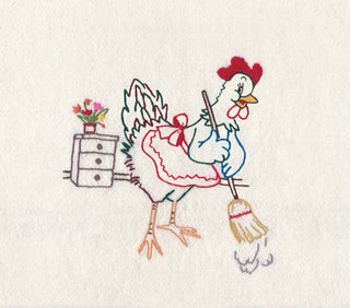 Barnyard Happenings #3753 Vintage Embroidery Iron-On Transfer Pattern by Aunt Martha's® - Premium Transfer Patterns from Aunt Martha's® - Just $2.25! Shop now at Crossed Hearts Needlework & Design