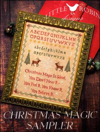 Christmas Magic Sampler Cross Stitch Pattern by Little Robin Designs - Premium Pattern, Cross Stitch from Little Robin Designs - Just $14! Shop now at Crossed Hearts Needlework & Design