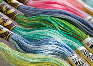 DMC® Six-Strand Embroidery Floss Skeins - Variegated Collection - Premium Thread & Floss from DMC® - Just $0.66! Shop now at Crossed Hearts Needlework & Design