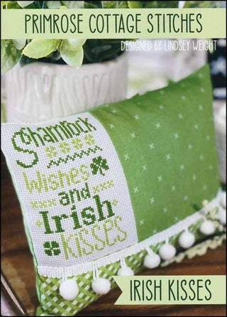 Irish Kisses Cross Stitch Pattern by Primrose Cottage Stitches - Premium Pattern, Cross Stitch from Primrose Cottage Stitches - Just $8! Shop now at Crossed Hearts Needlework & Design