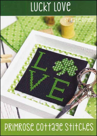 Lucky Love Cross Stitch Pattern by Primrose Cottage Stitches - Premium Pattern, Cross Stitch from Primrose Cottage Stitches - Just $6! Shop now at Crossed Hearts Needlework & Design