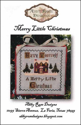 Merry Little Christmas Cross Stitch Pattern by Abby Rose Designs - Premium Pattern, Cross Stitch from Abby Rose Designs - Just $9! Shop now at Crossed Hearts Needlework & Design