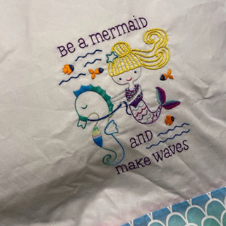 Mermaid Wishes Iron-on Embroidery Pattern SR32 by Stitcher's Revolution® - Premium Needlecraft Patterns from Stitcher's Revolution® - Just $4.25! Shop now at Crossed Hearts Needlework & Design