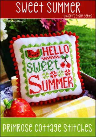 Sweet Summer Cross Stitch Pattern by Primrose Cottage Stitches - Premium Pattern, Cross Stitch from Primrose Cottage Stitches - Just $6! Shop now at Crossed Hearts Needlework & Design