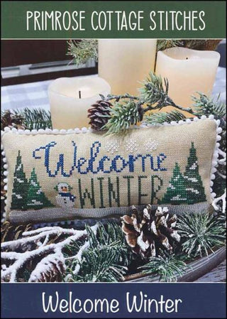 Welcome Winter Cross Stitch Pattern by Primrose Cottage Stitches - Premium Pattern, Cross Stitch from Primrose Cottage Stitches - Just $8! Shop now at Crossed Hearts Needlework & Design